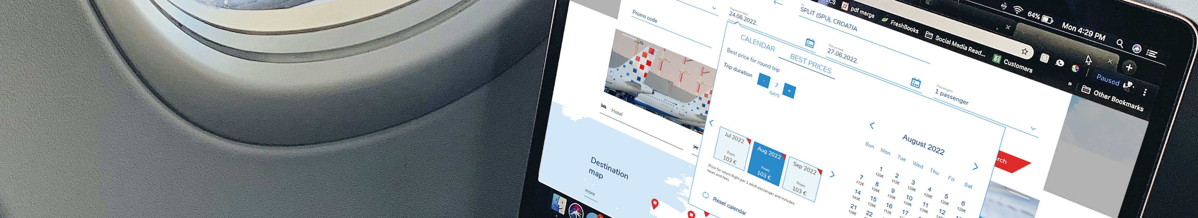 Best prices kalendar Croatia Airlinesa!