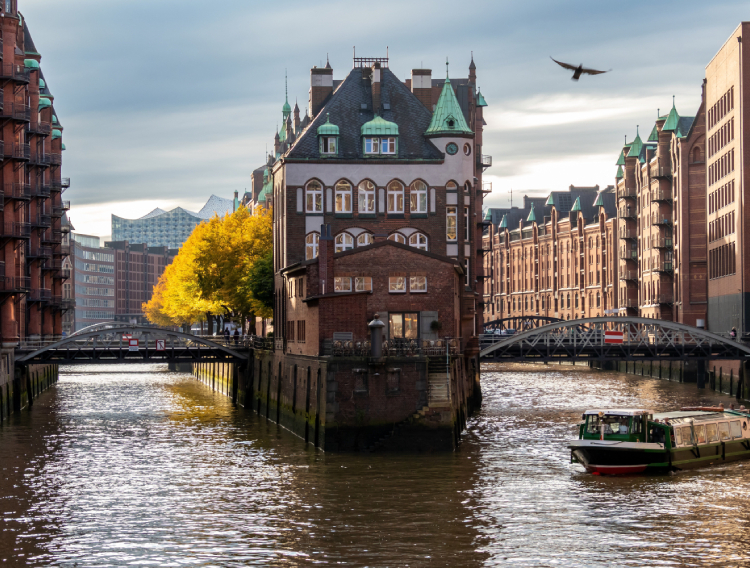 Hamburg povijesna četvrt Speicherstadt_750X568